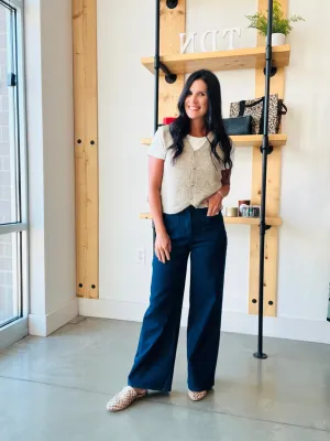 2 Pocket Wide Leg Pants