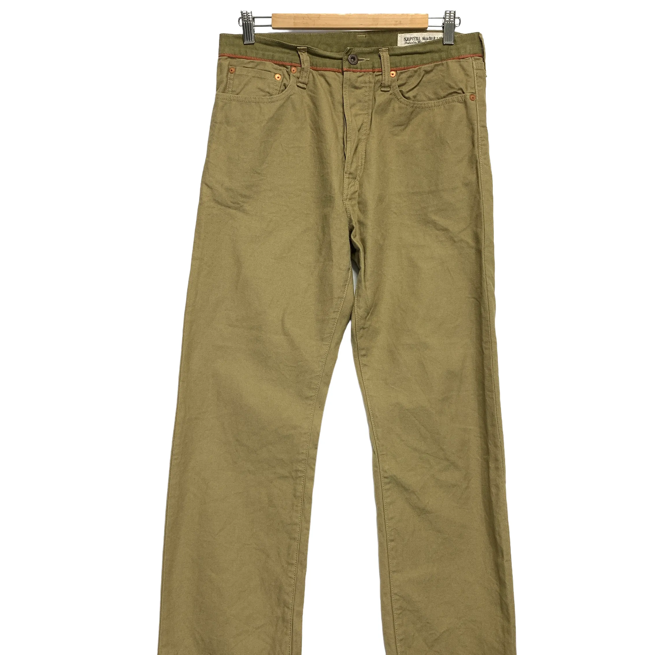 [32] Kapital Cotton Canvas Work Pants