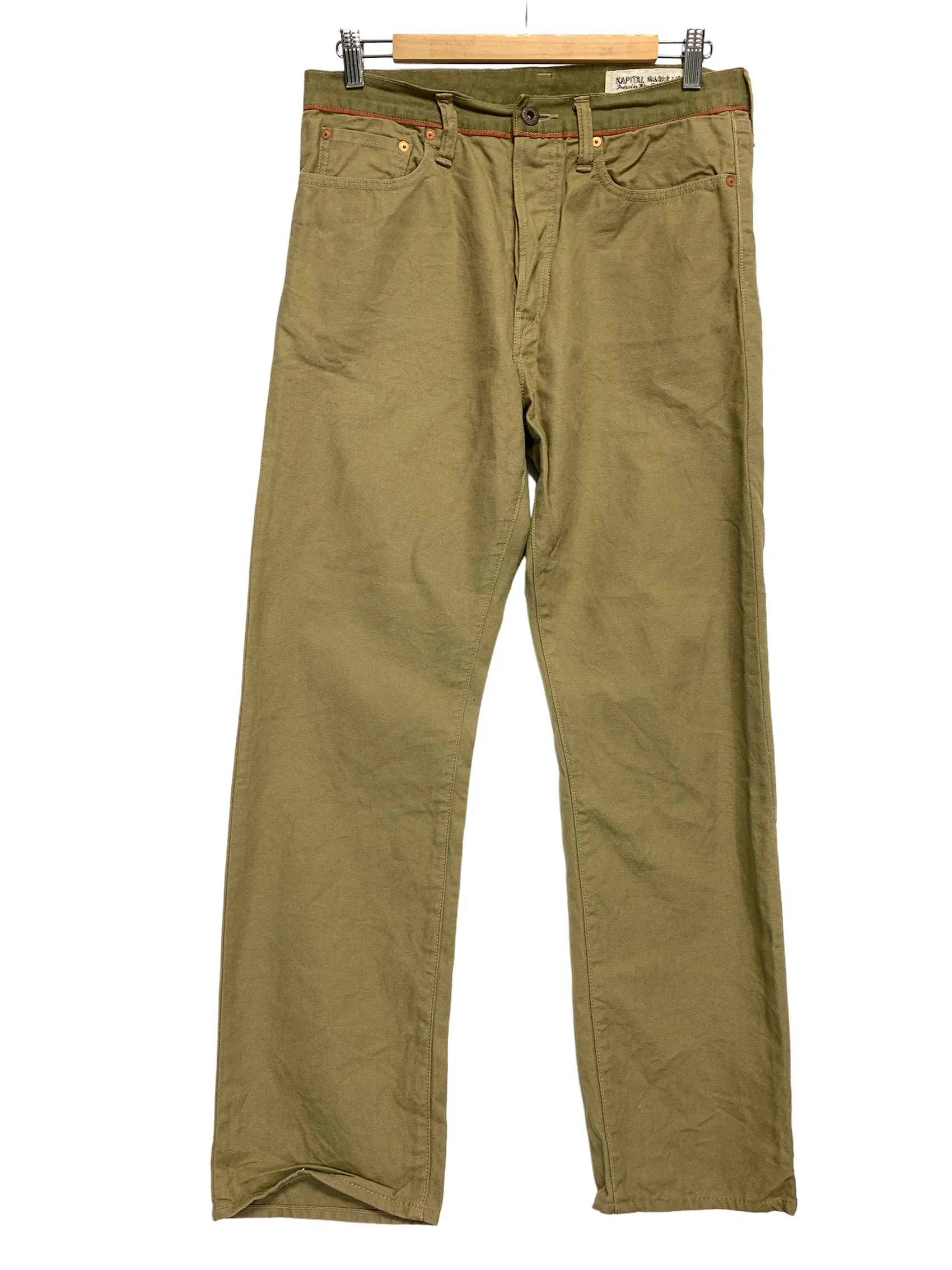 [32] Kapital Cotton Canvas Work Pants