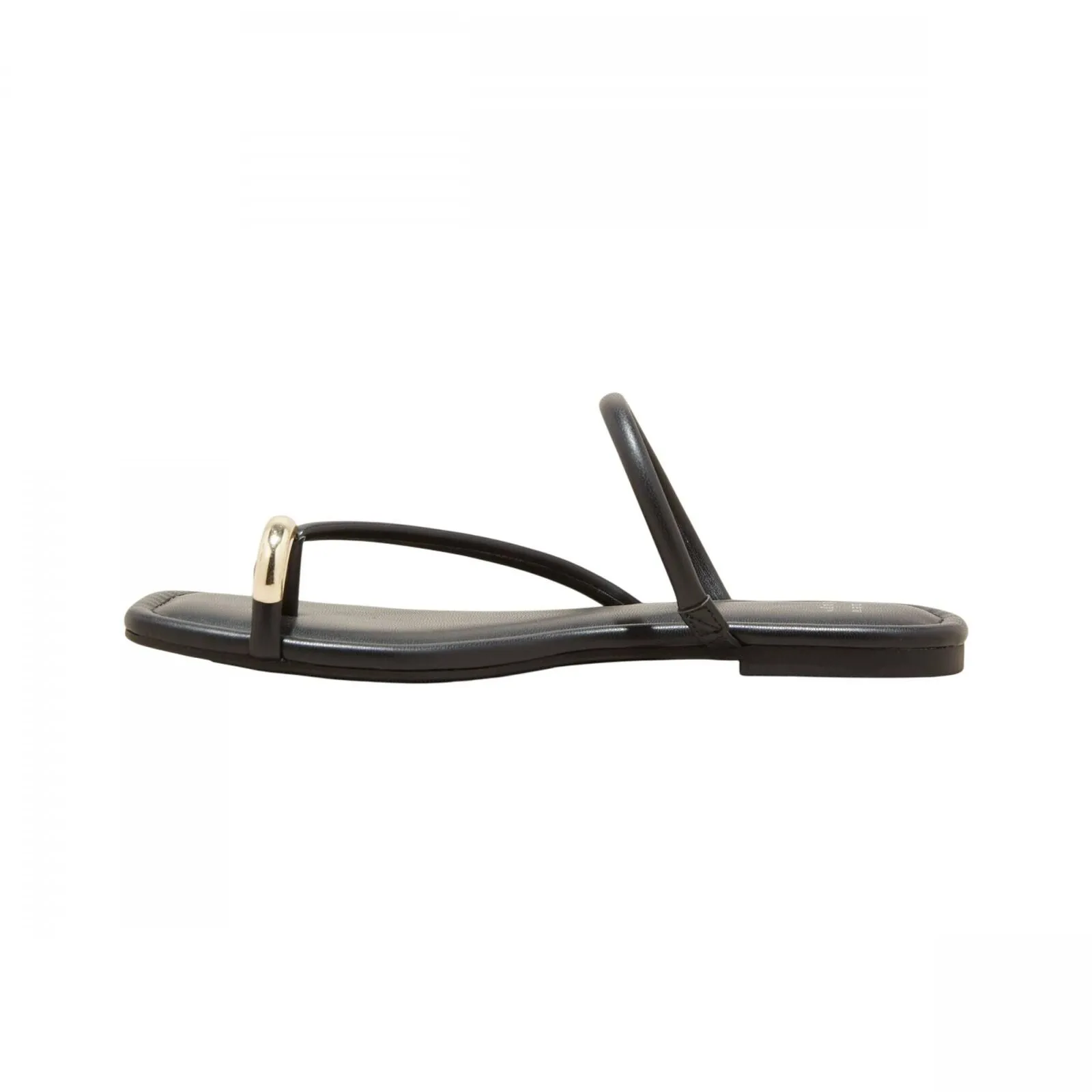 A New Day Womens Hanna Toe Ring Thong Sandals with Memory Foam Insole Black 6M