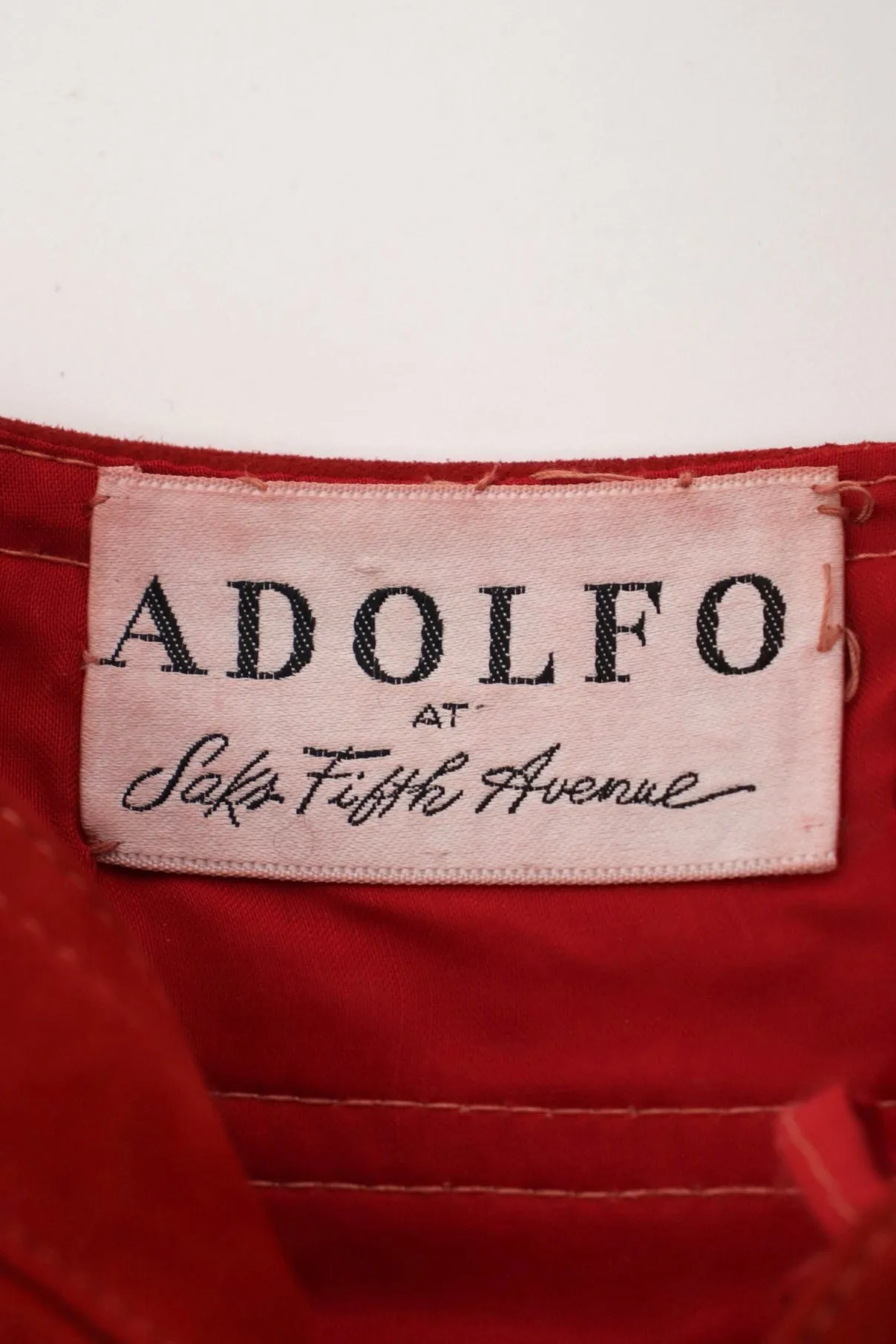 Adolfo Suede Mini Skirt Set