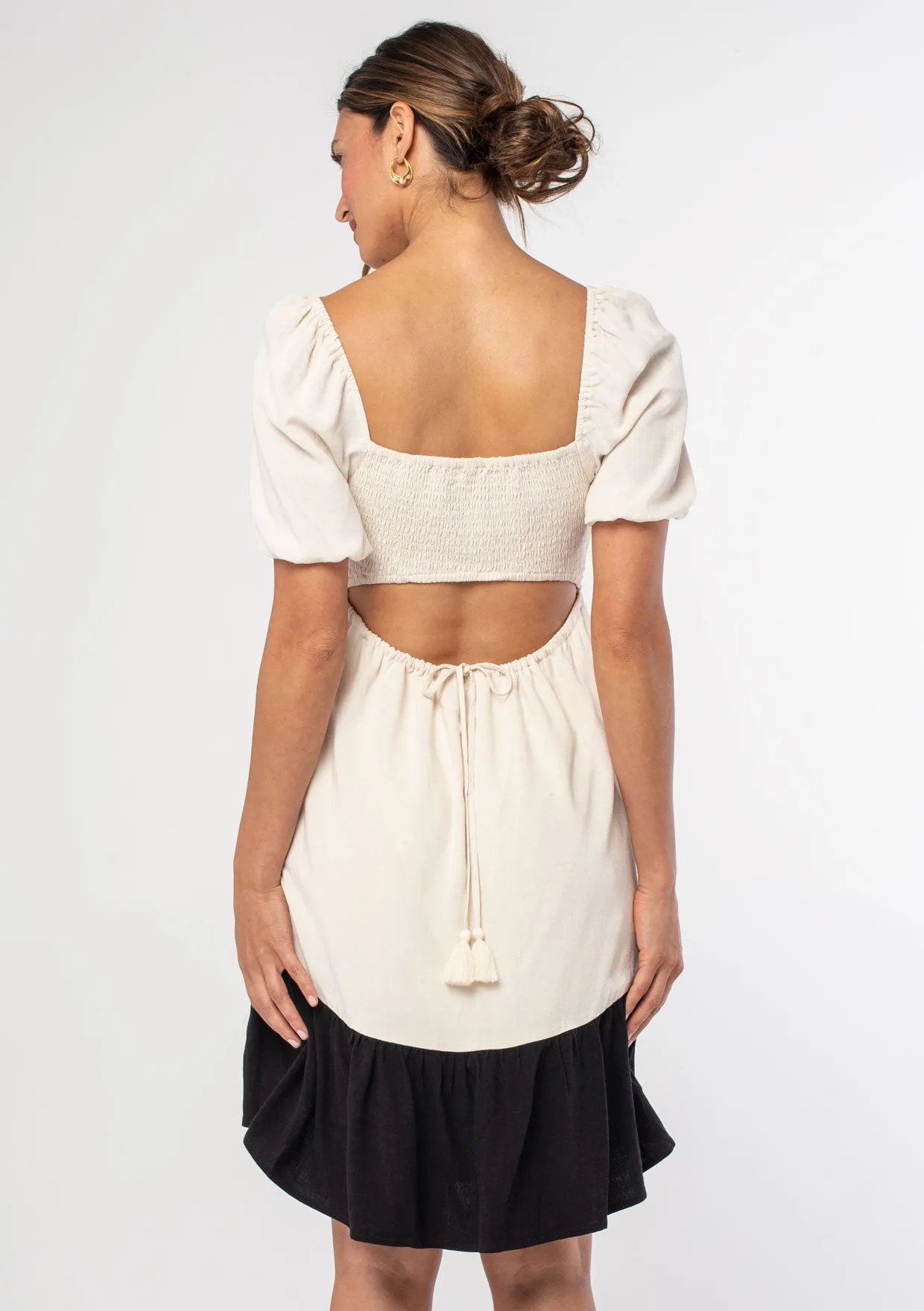Afternoon Colorblock Mini Dress