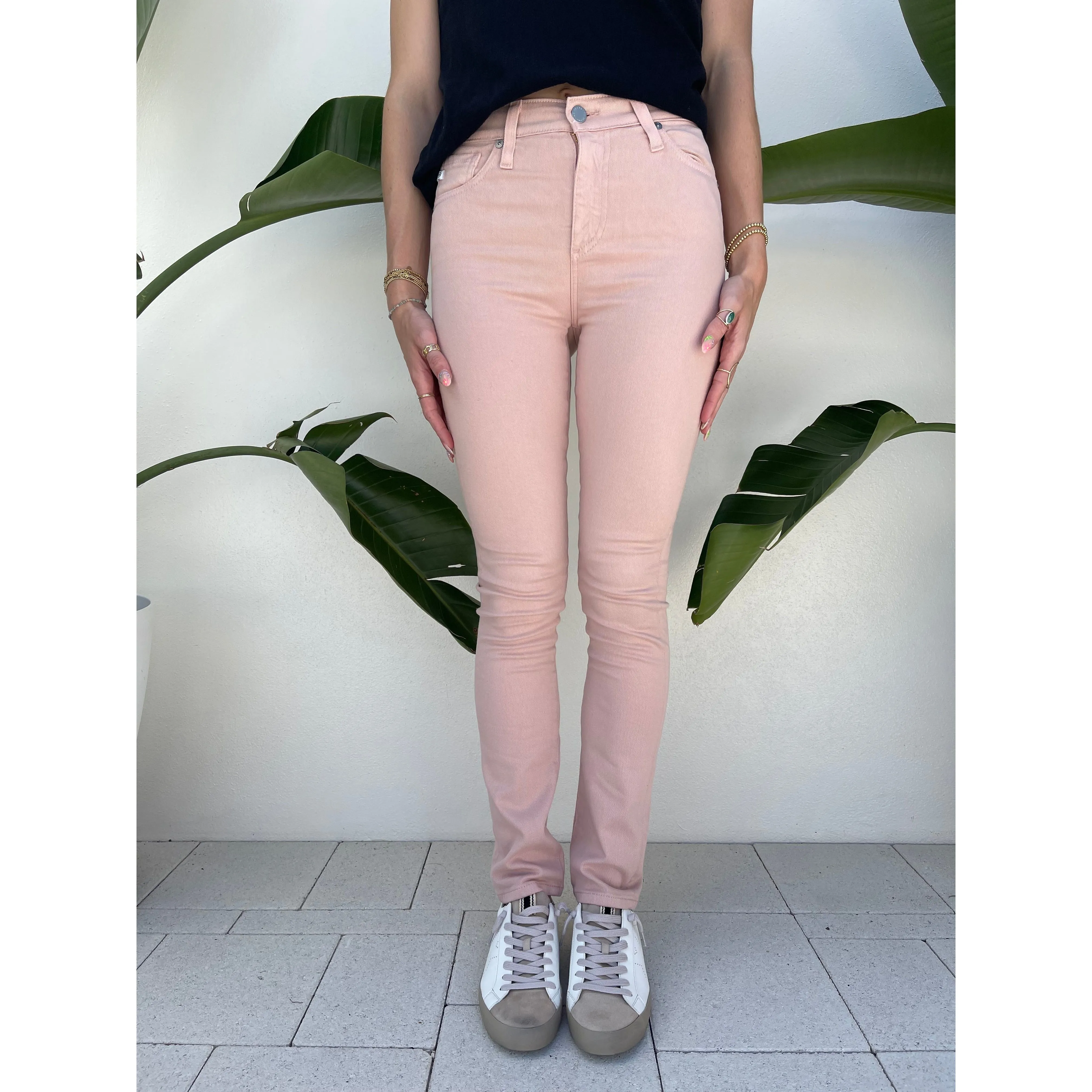 AG Jeans Mari Vintage Pink