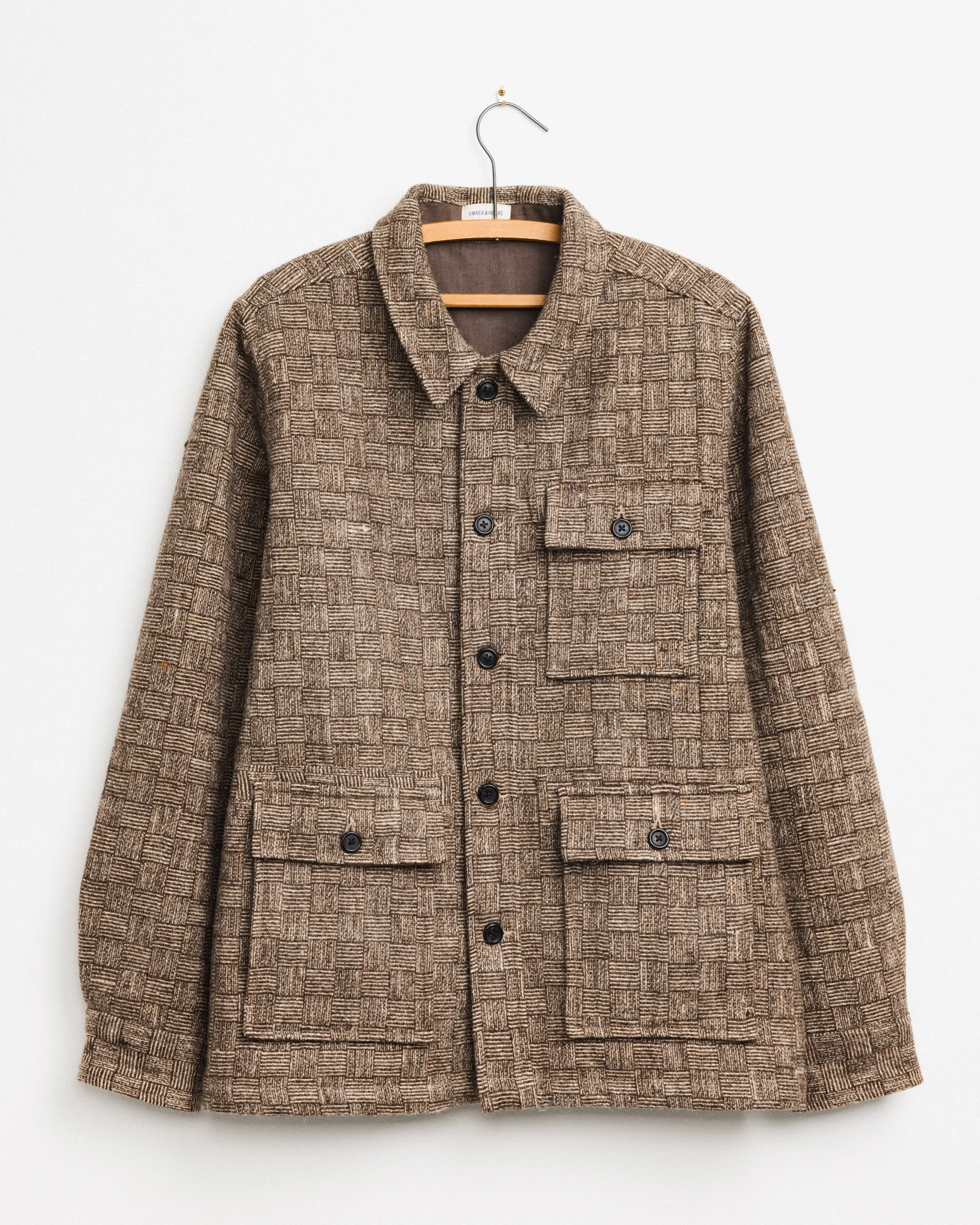 Akash Chore Coat in Wheat Hatch