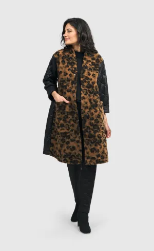Alembika Black/Leopard Jacket