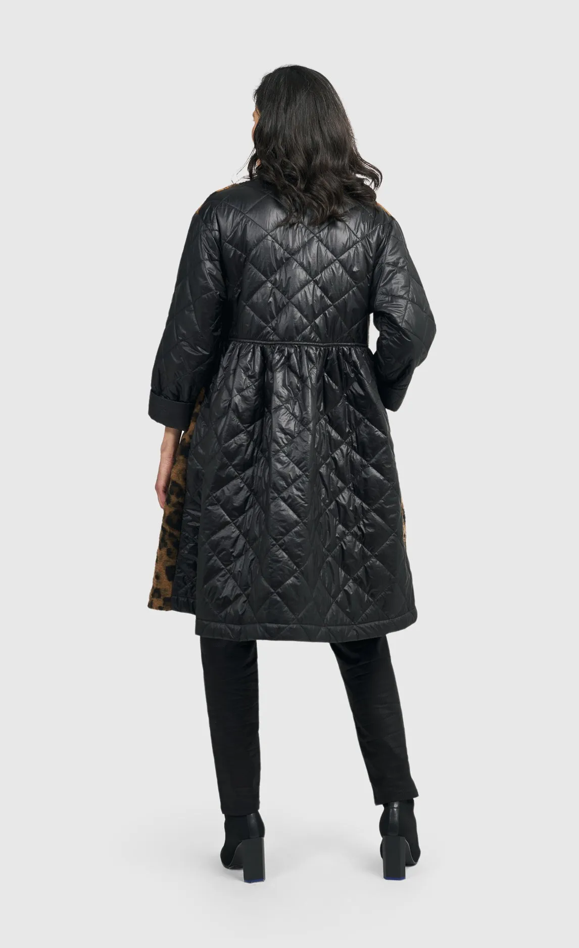Alembika Black/Leopard Jacket