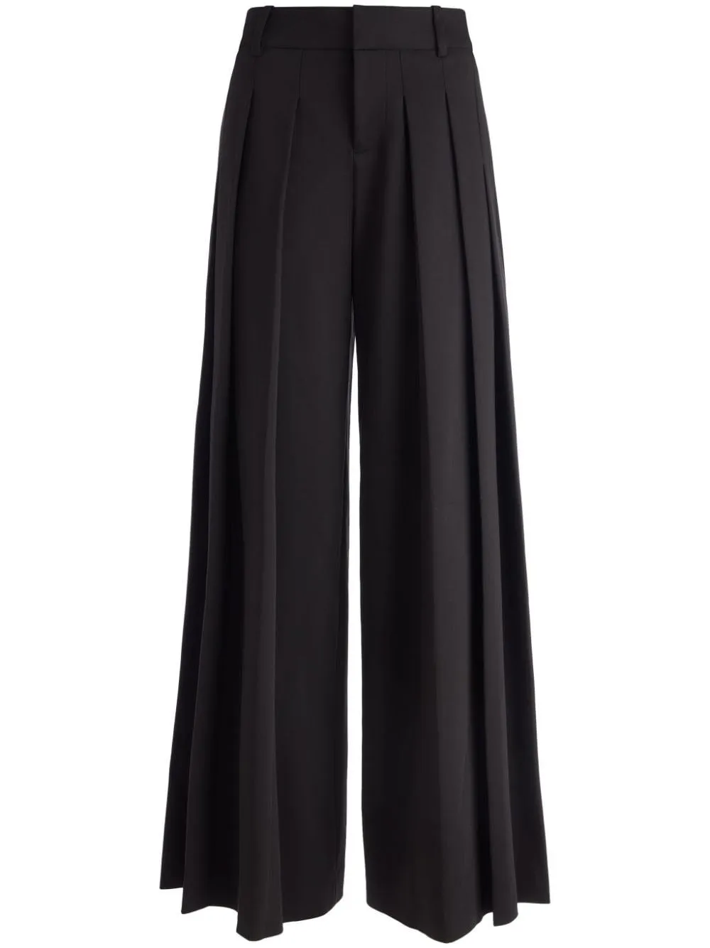 Alice   Olivia Blaire Pleated Pant in Black