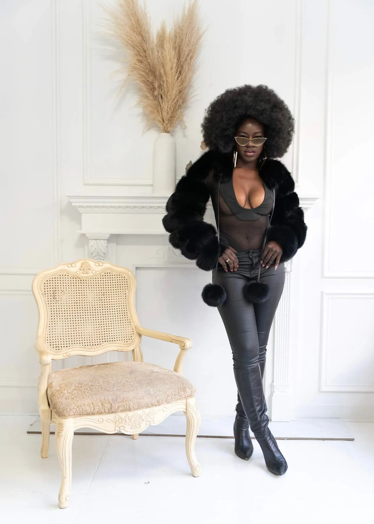 Allison Elizabeth Brown | Fabulous Fx Shrug w/ Pom Poms (2 - 3 weeks)