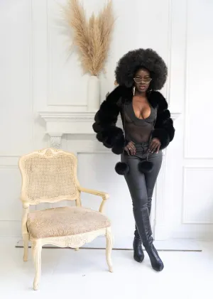 Allison Elizabeth Brown | Fabulous Fx Shrug w/ Pom Poms (2 - 3 weeks)