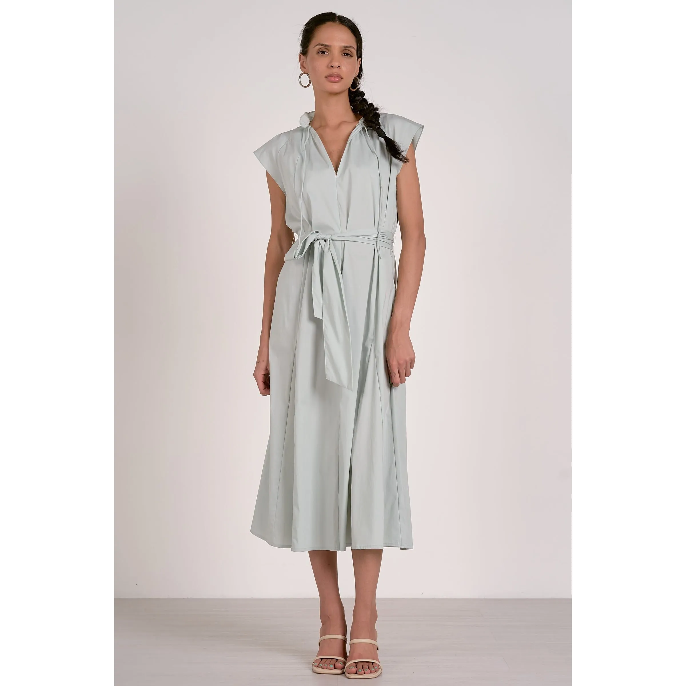 Aqua Maxi Dress