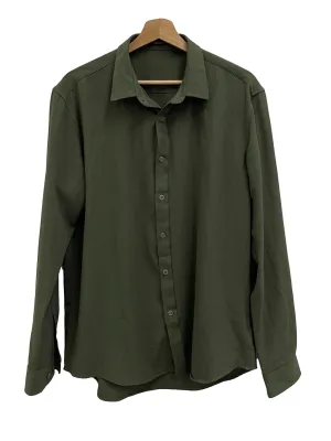 Army Green Button Down Shirt