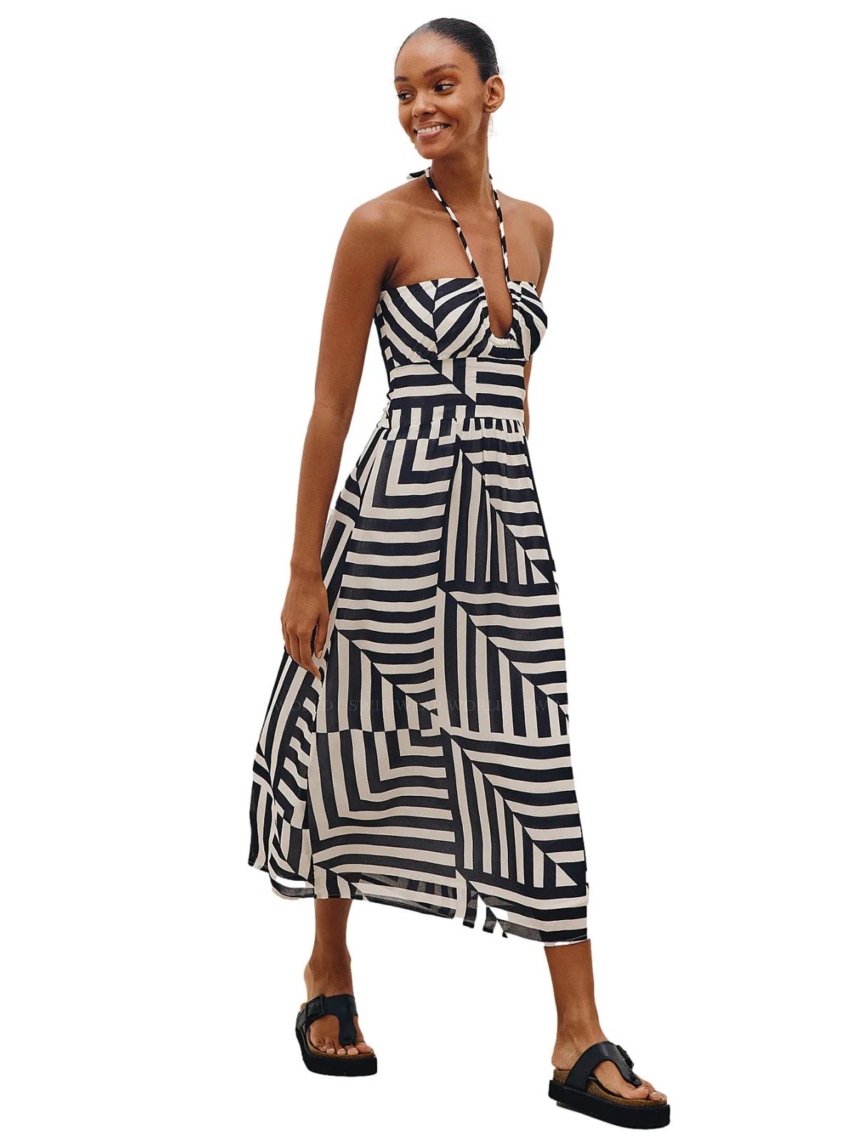 Ayla Midi Dress ::RET