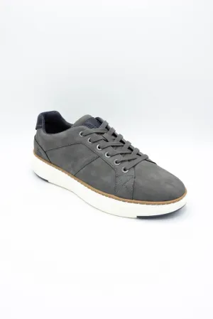 B52 by Bullboxer Lace Up Sneakers for Men in Grey | 041-X2-8690A-PDTP