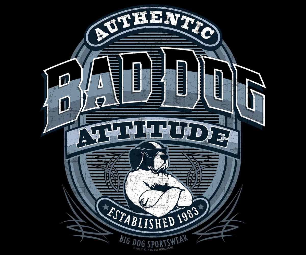 Bad Dog Attitude Since 83 Long Sleeve T-Shirt