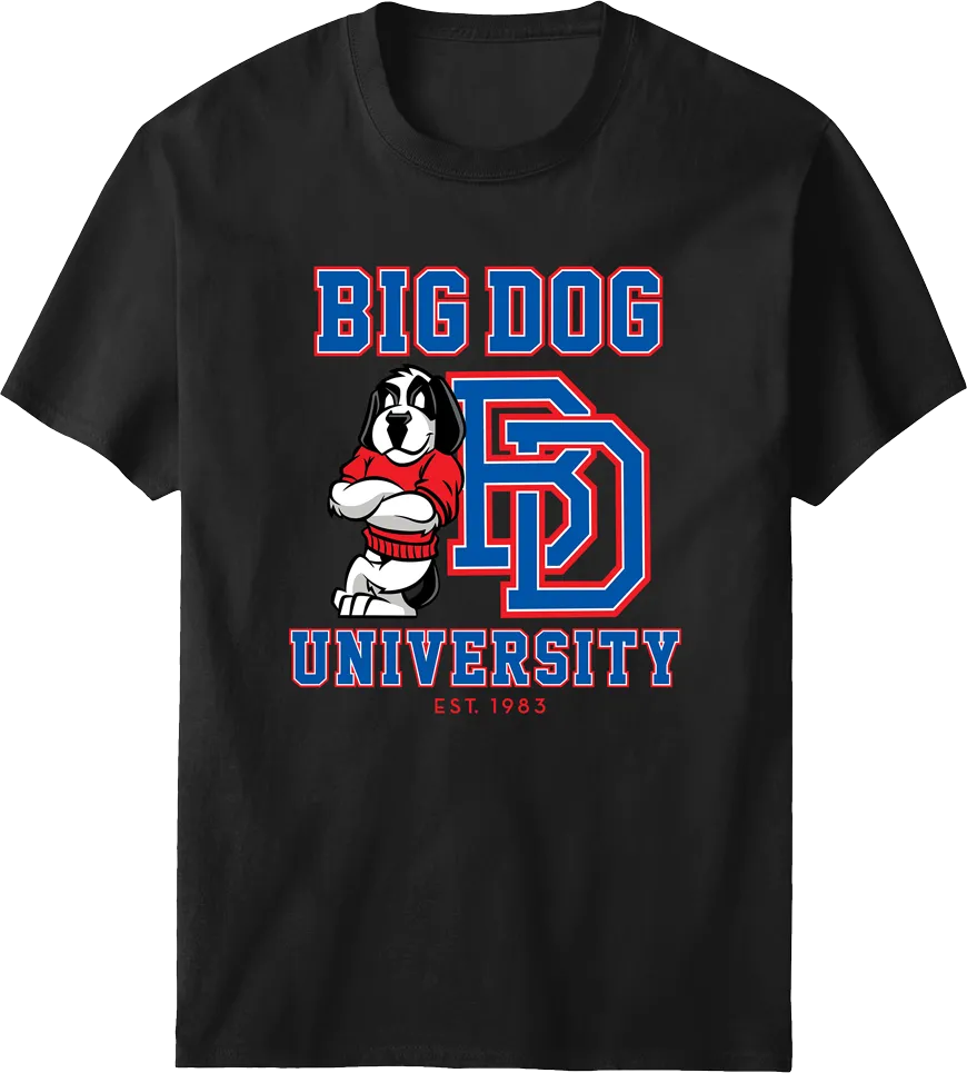 Bd University Red Blue T-shirt