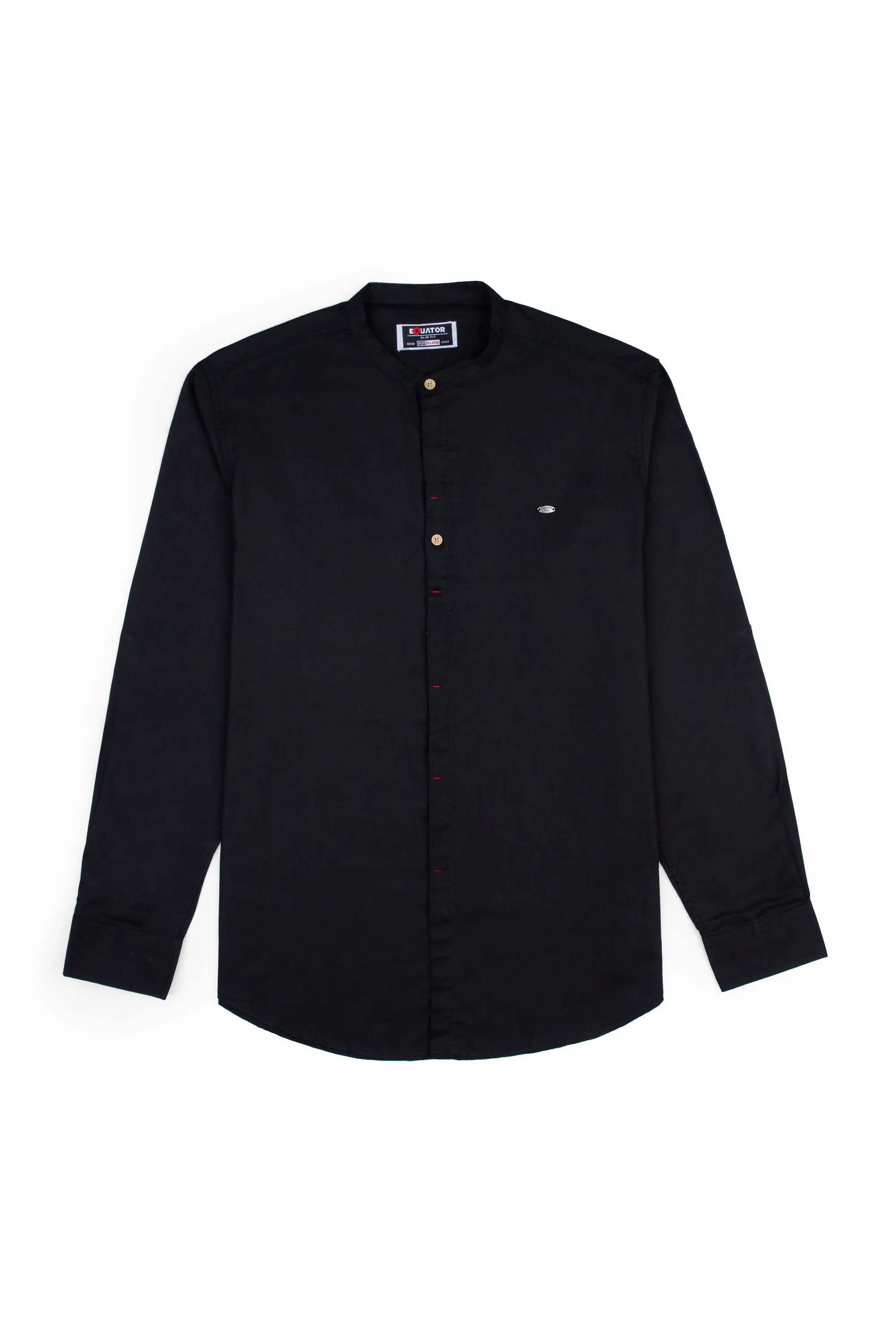 Black Casual Shirt FS Slim Fit