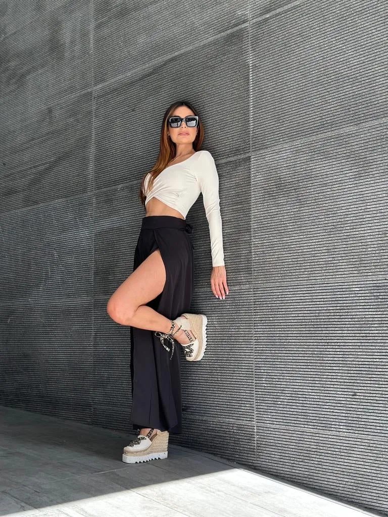 BLACK PERFECT PANTS