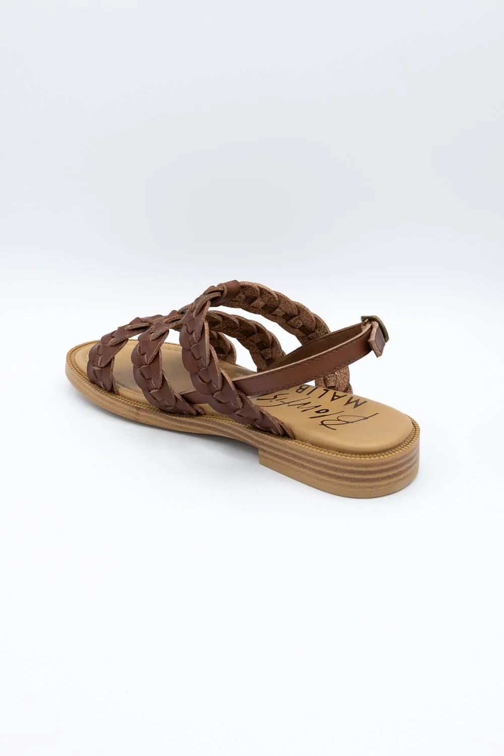 Blowfish Malibu Awluv Braid Sandals for Women in Henna Brown | BF-10799-236