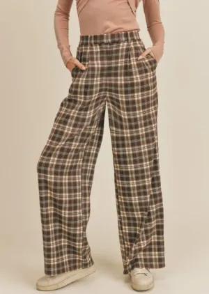 Blues Society Plaid Trousers
