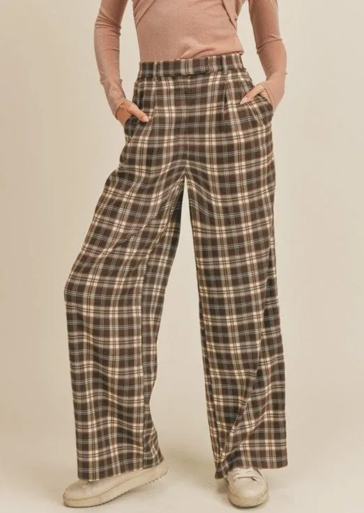 Blues Society Plaid Trousers