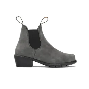 BLUNDSTONE - WOMEN'S 2064 RUSTIC BLACK HEELED BOOT