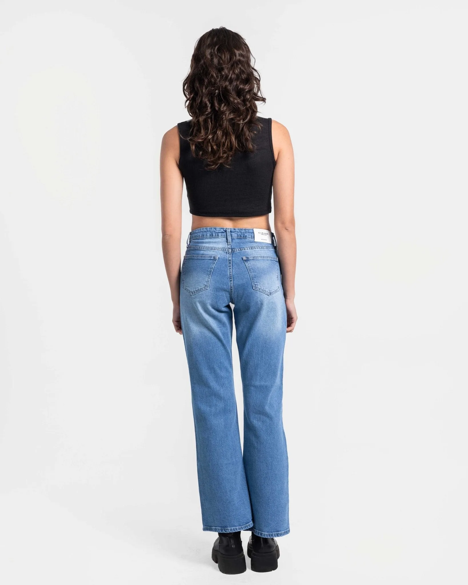 Boot Cut - Medium Blue Jeans