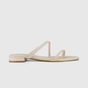 Bulbul Flat Sandal Off White Car5002