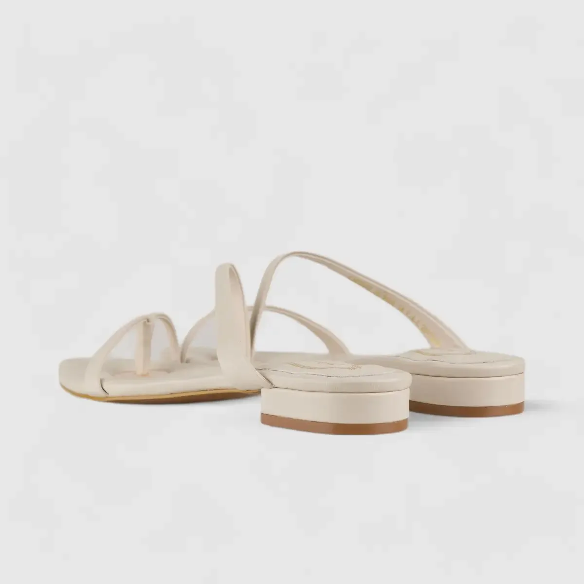 Bulbul Flat Sandal Off White Car5002