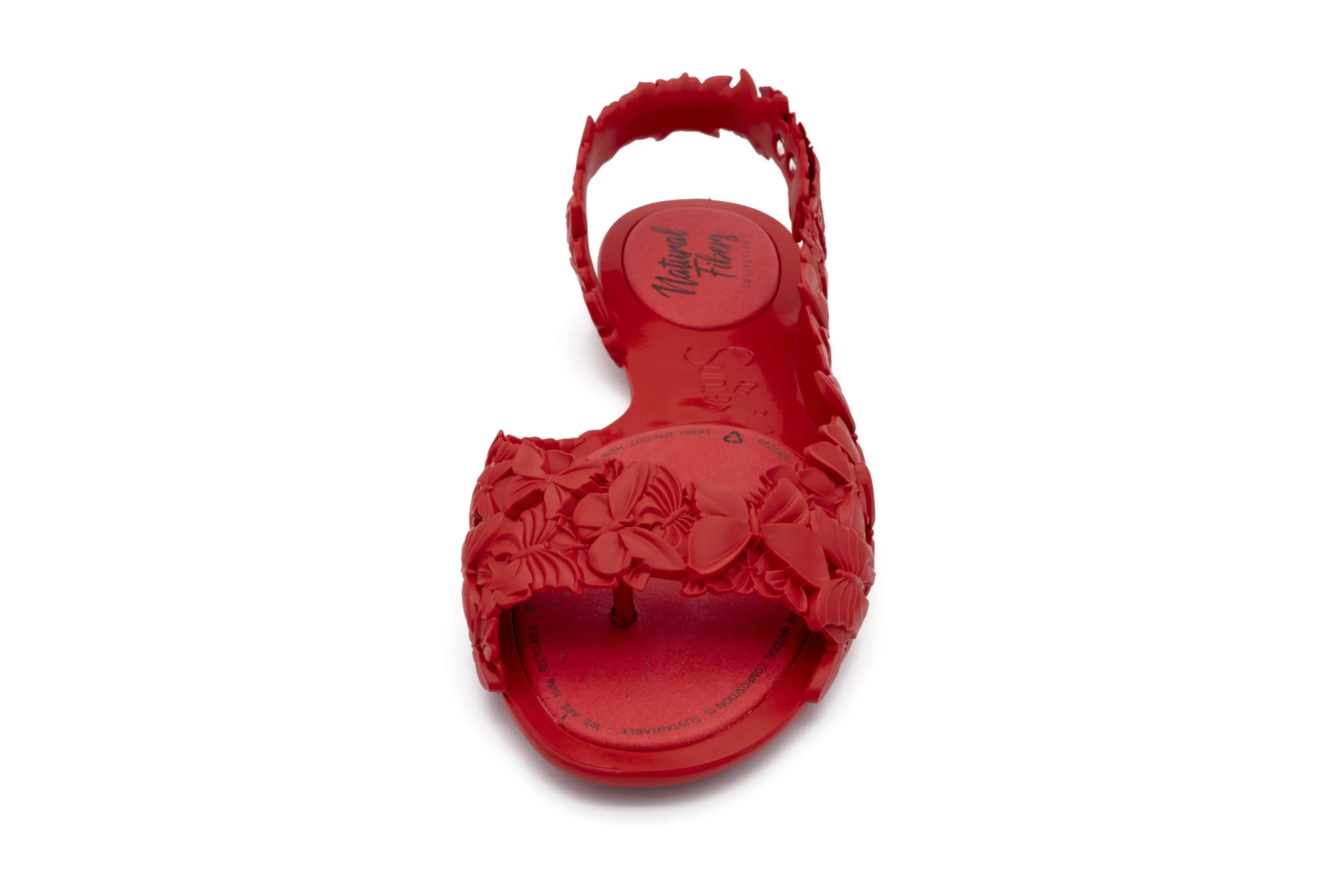 Butterfly Red Flats