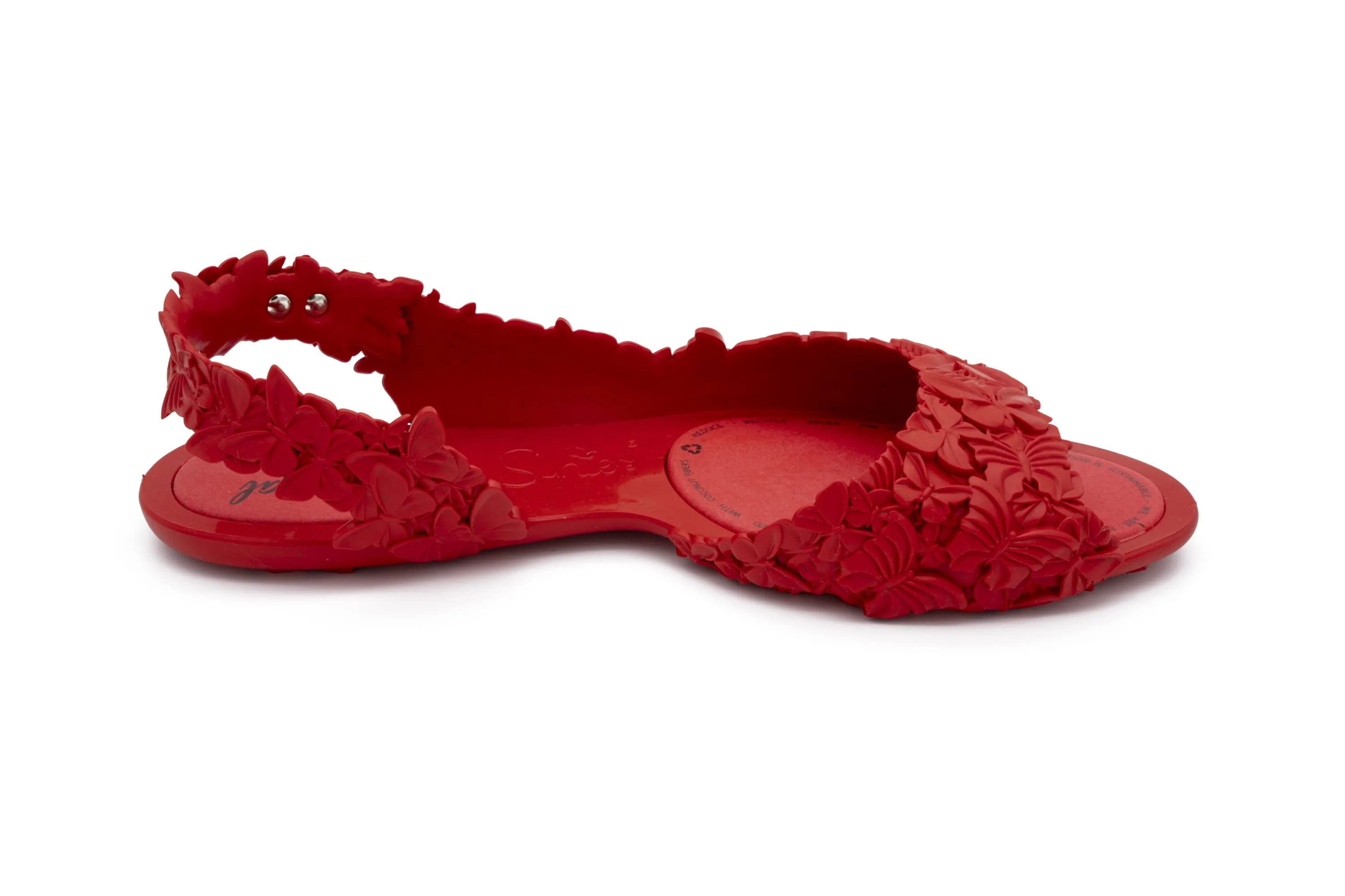 Butterfly Red Flats