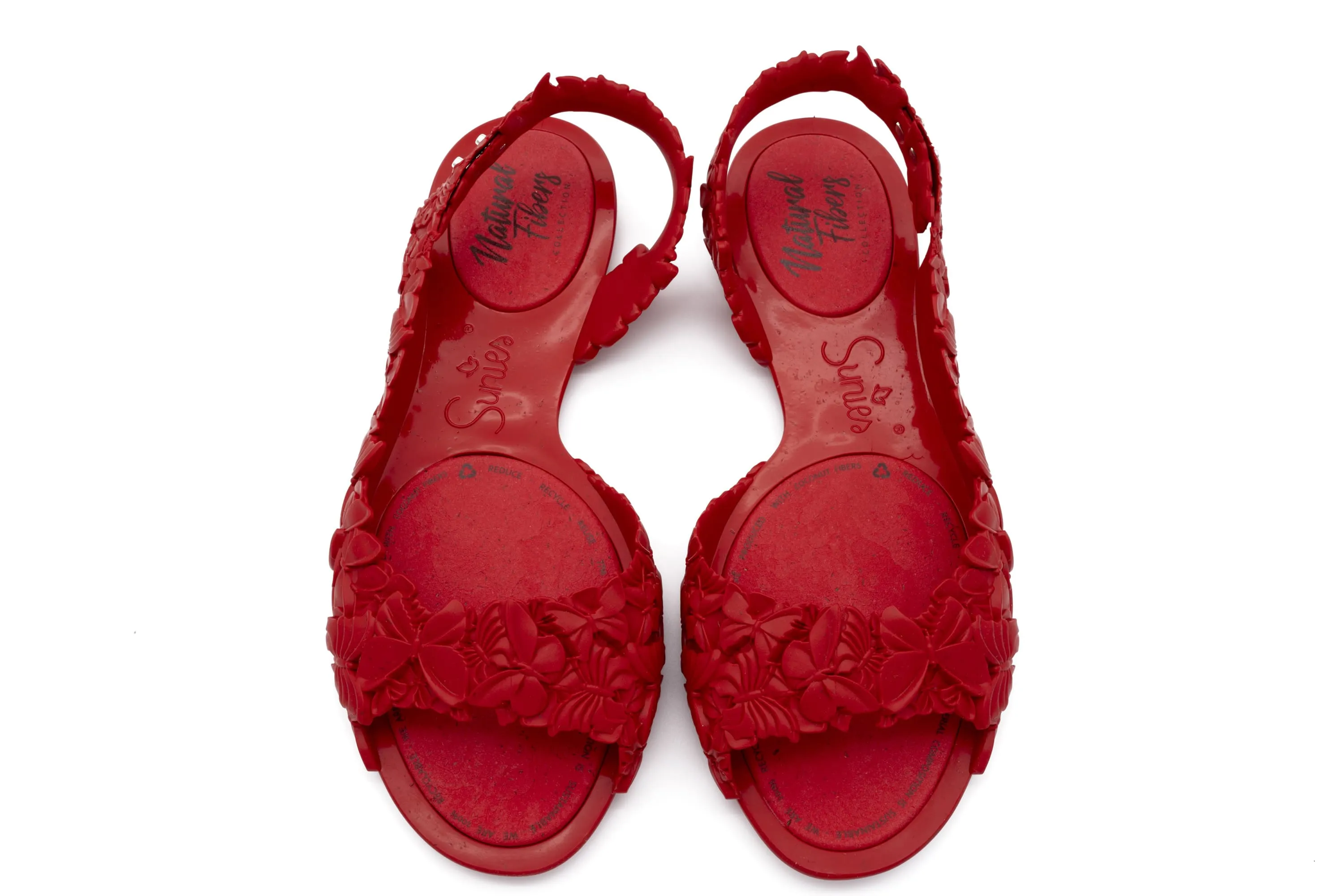 Butterfly Red Flats