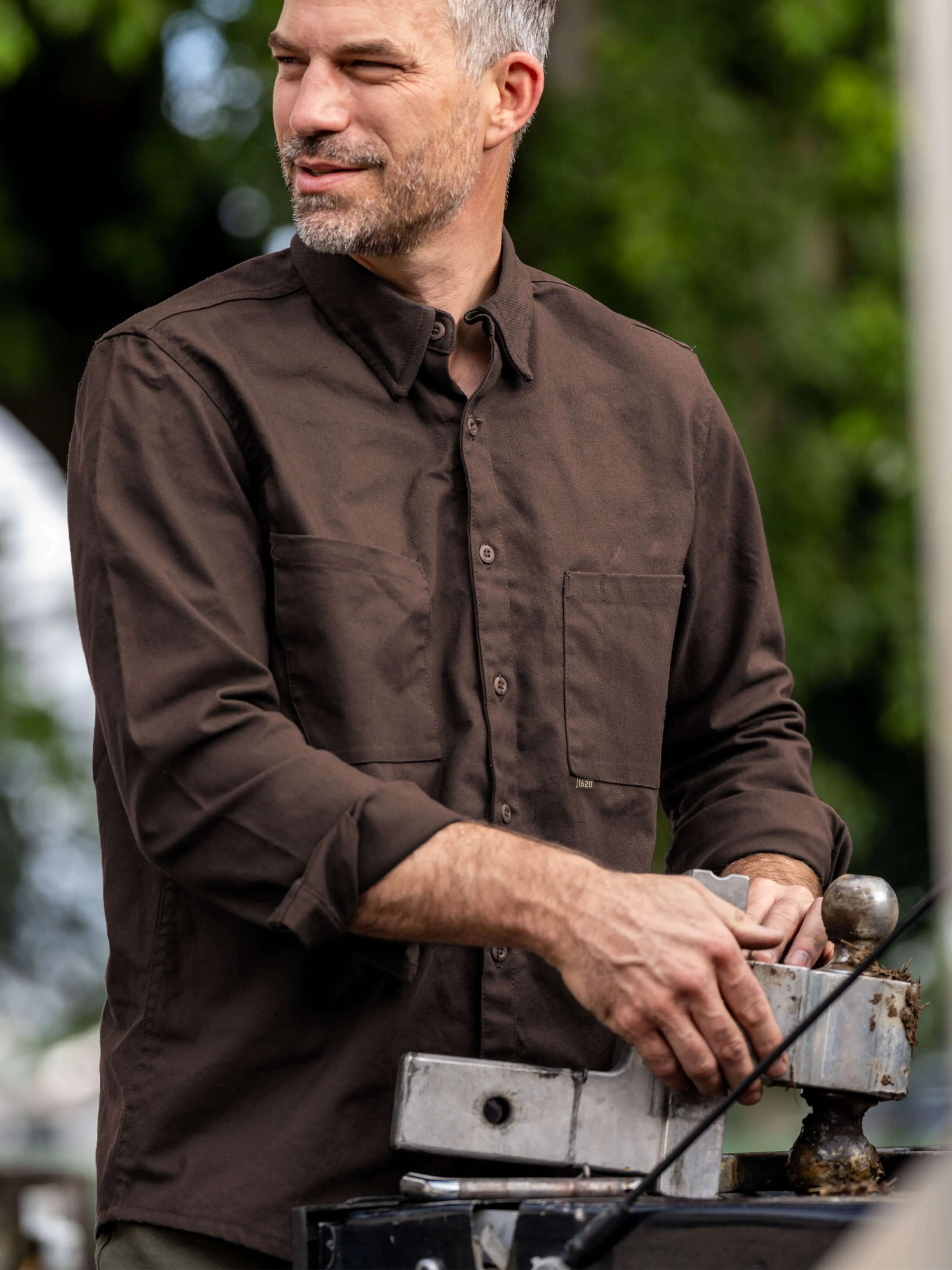 Button Down Work Shirt