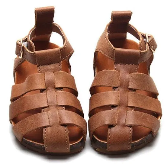 Camel - Fisherman Sandal - US Size 5-10 - Hard Sole