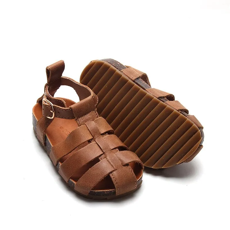 Camel - Fisherman Sandal - US Size 5-10 - Hard Sole