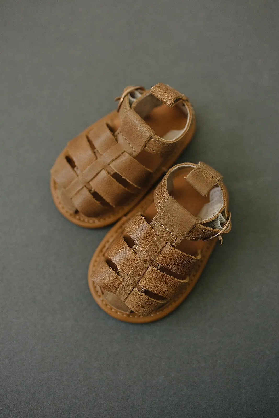 Camel - Fisherman Sandal - US Size 5-10 - Hard Sole