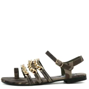 Cape Robbin Cash-4 Green Sandal Camo