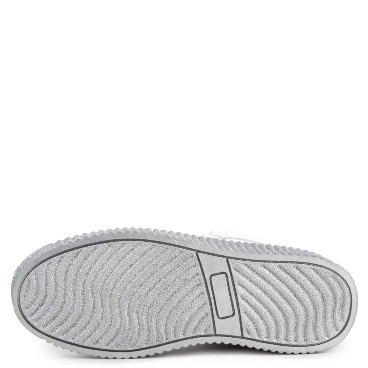 Cape Robbin Polo-5 Silver Sneakers Silver