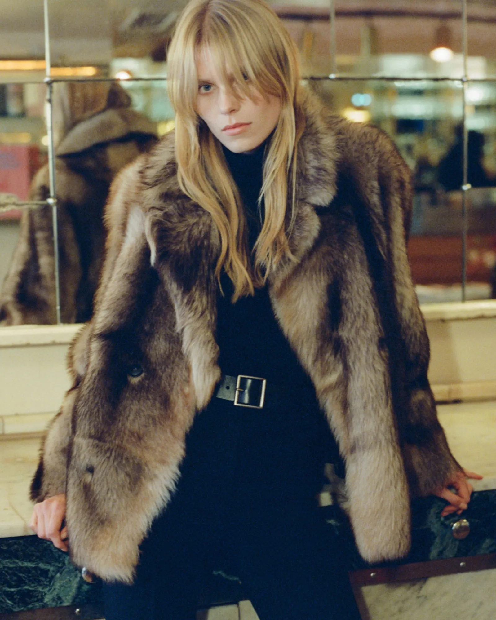 CAPUCINE SHEARLING JACKET