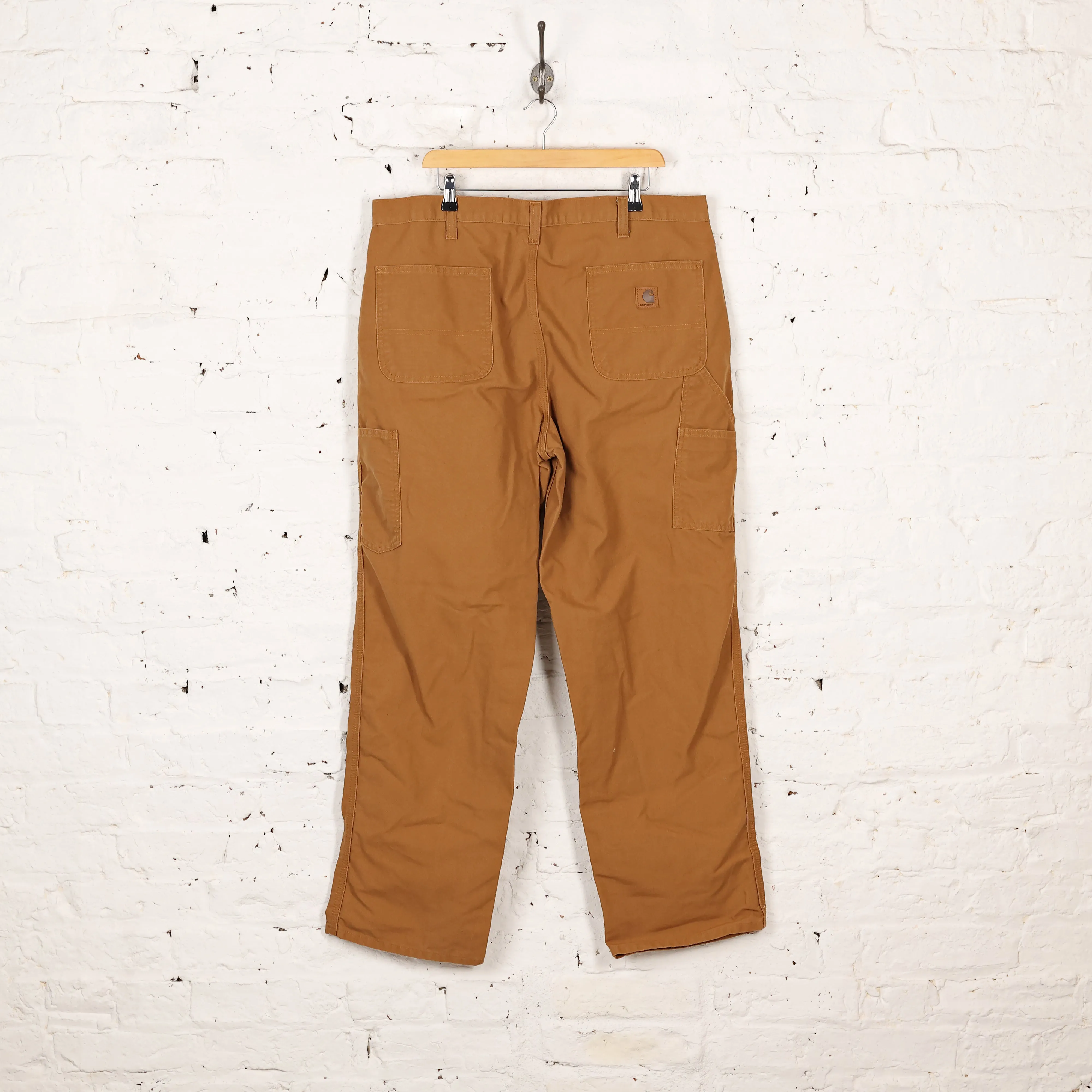 Carhartt Dugaree Fit Work Pants - Brown - XL