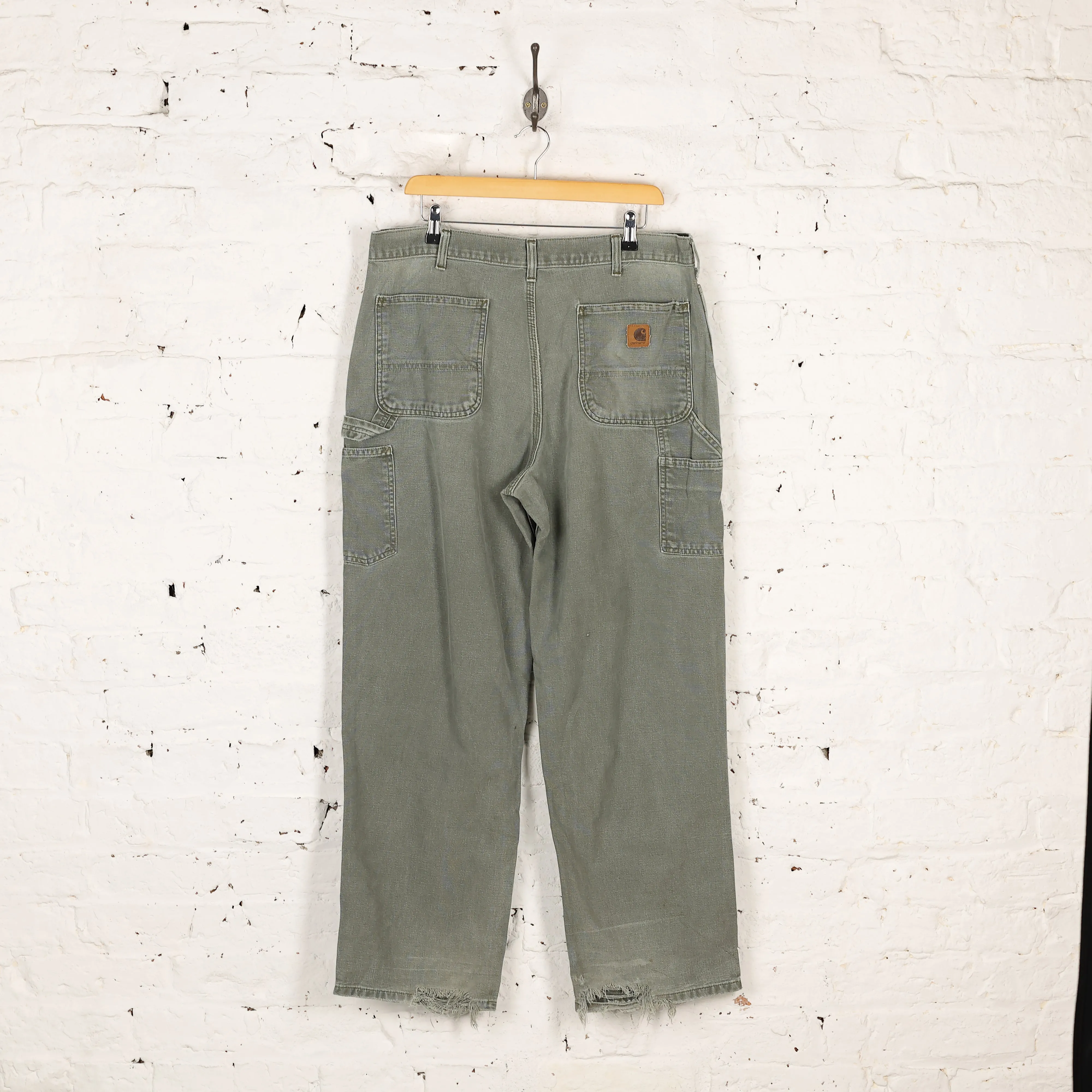 Carhartt Dungaree Fit Work Pant Trousers - Green - L