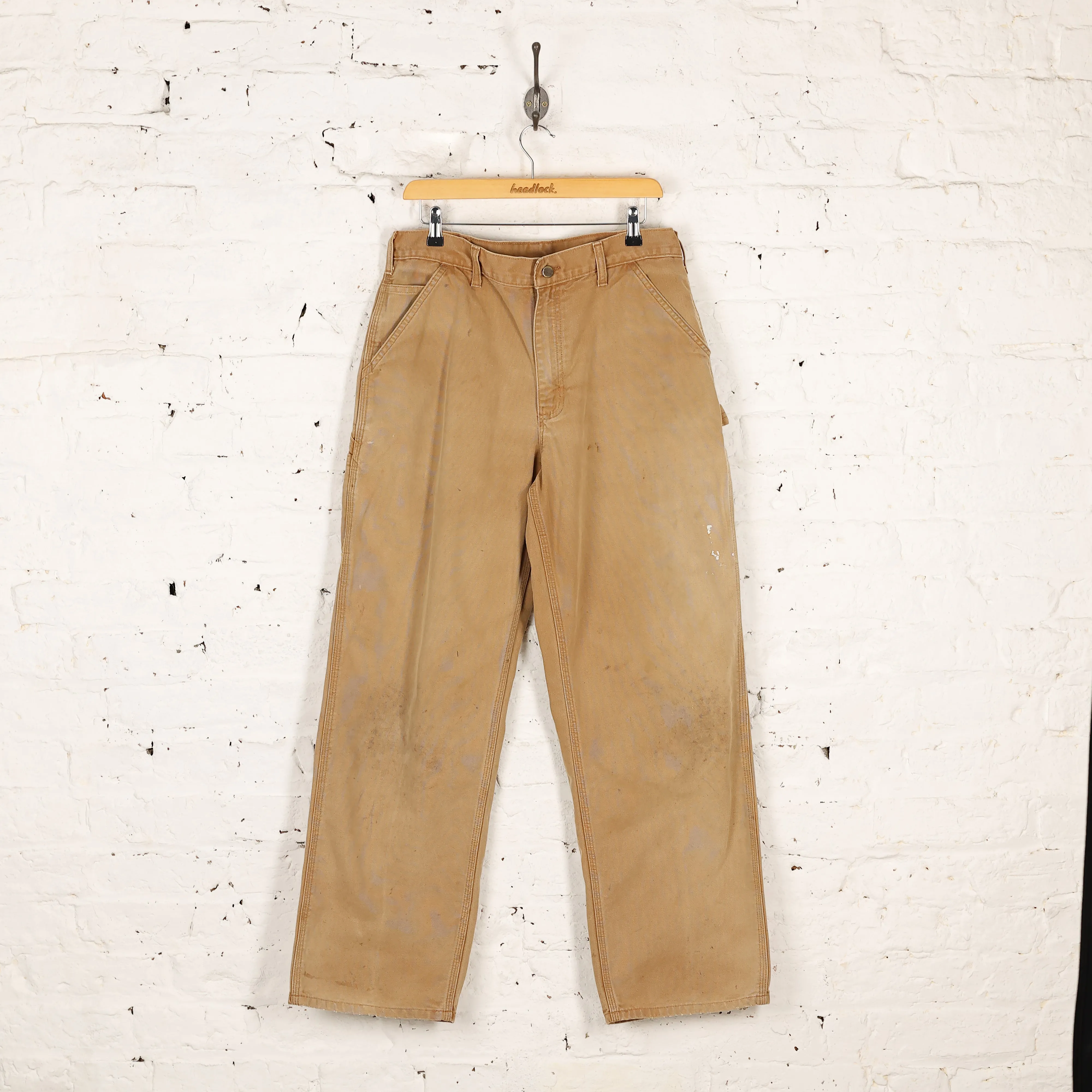 Carhartt Dungaree Fit Work Pants - Beige - M