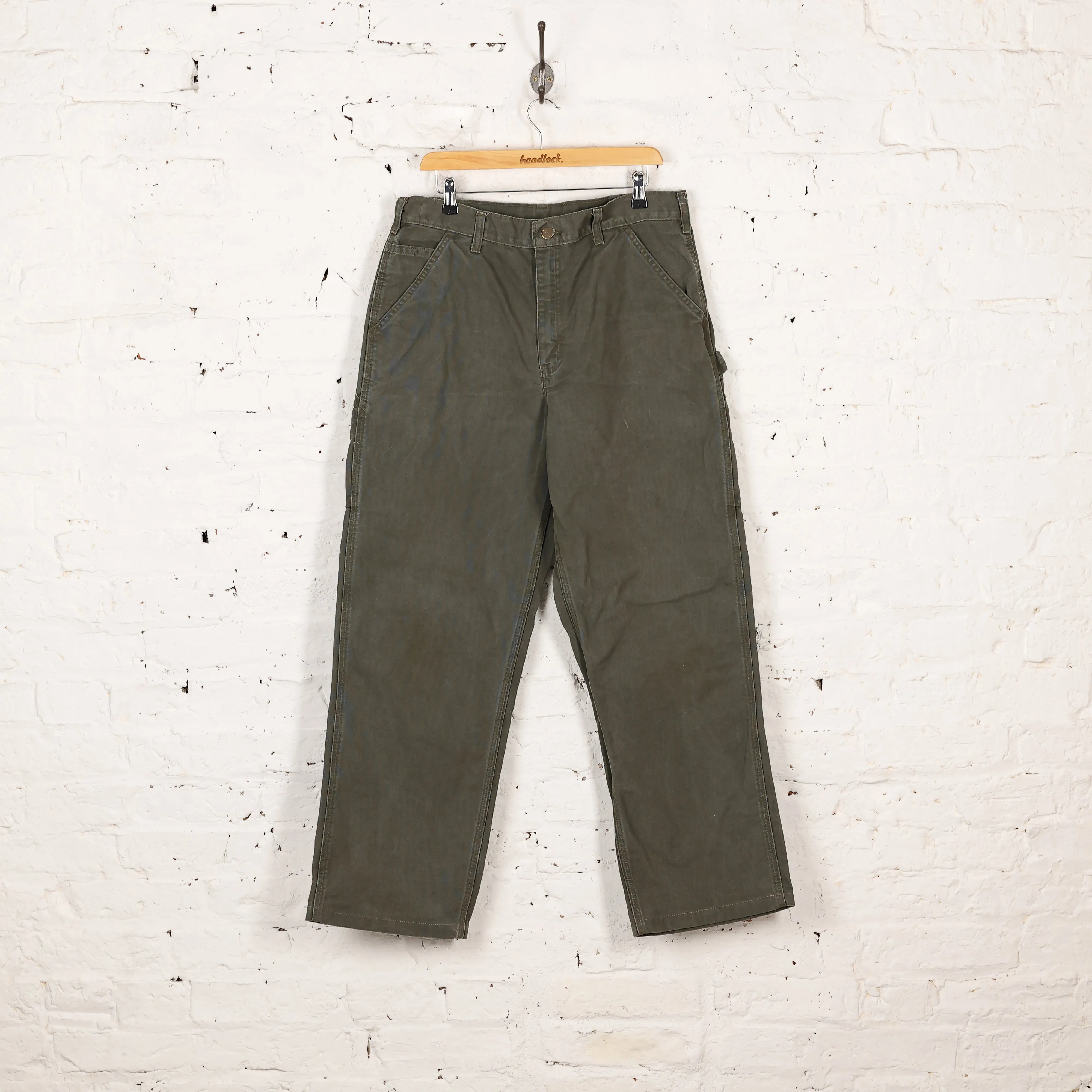 Carhartt Dungaree Fit Work Pants - Green - M