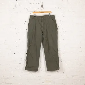 Carhartt Original Dungaree Fit Work Pants - Green - XL