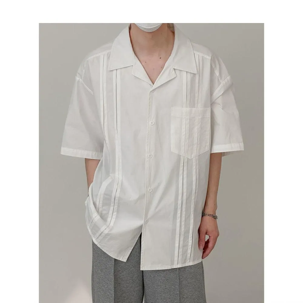 Casual Niche Short-sleeved Shirt