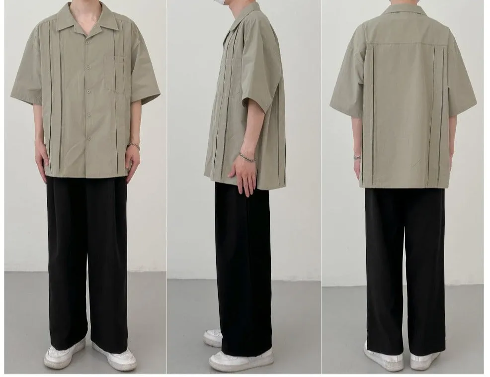 Casual Niche Short-sleeved Shirt