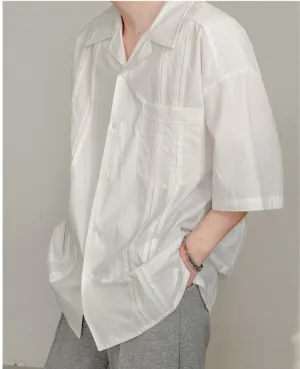 Casual Niche Short-sleeved Shirt