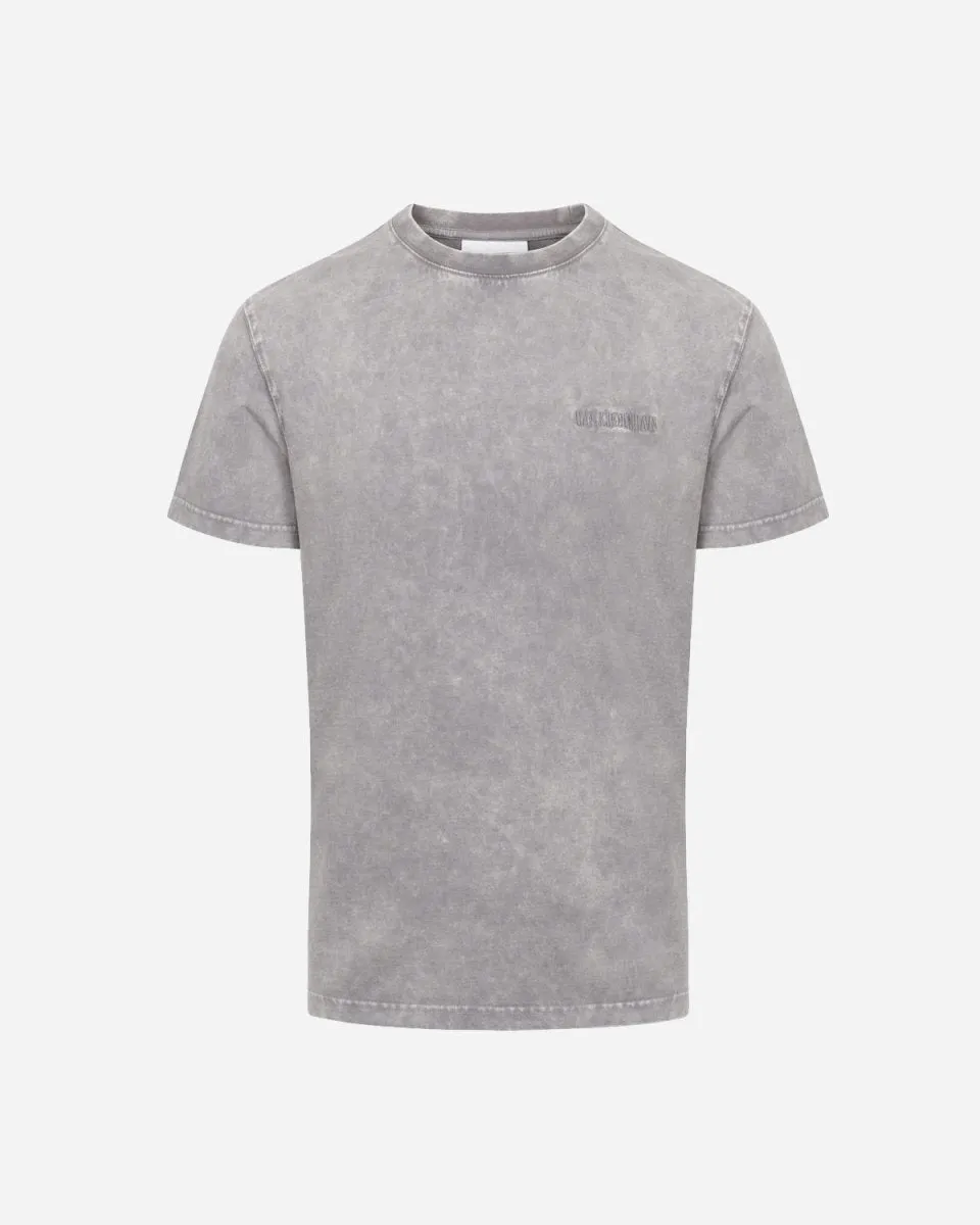 Casual Tee Short Sleeve M - Grey Acid Logo