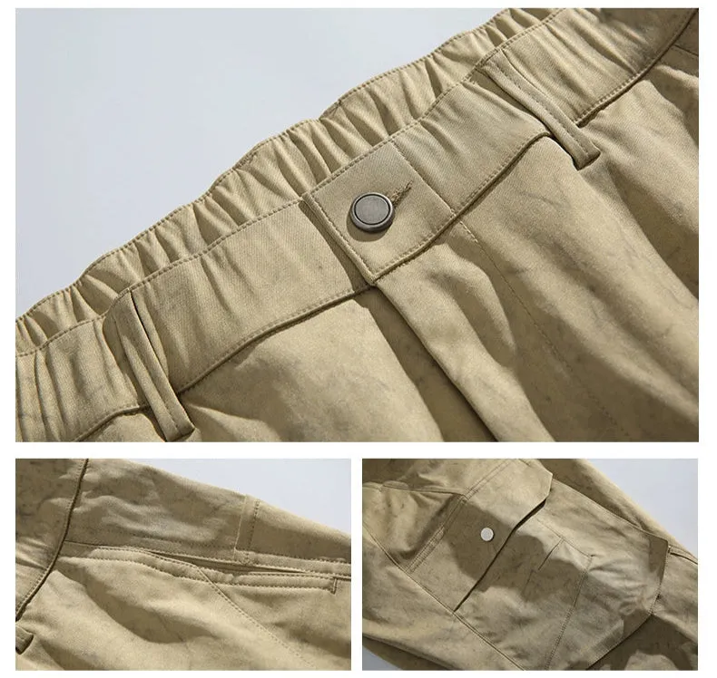 Casual Wide-Leg Cargo Pants