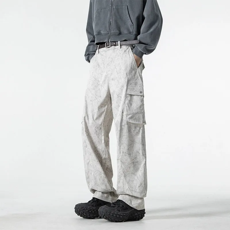 Casual Wide-Leg Cargo Pants