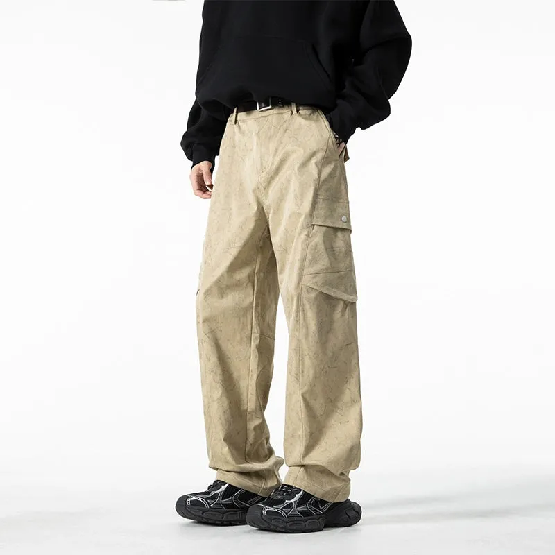 Casual Wide-Leg Cargo Pants